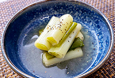 長ねぎのコンソメ煮