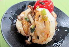 れんこんのアーリオオーリオ