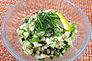 夏野菜の香味だし和え